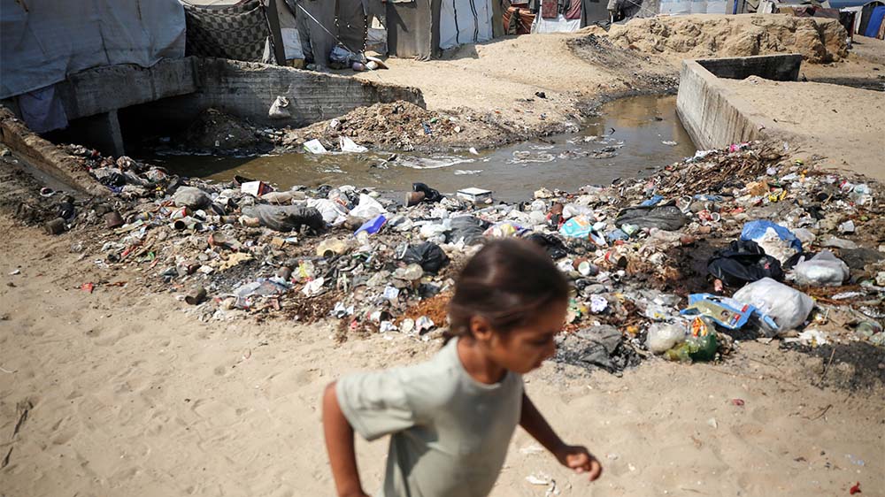 Durch den Krieg im Gaza-Streifen ist das Leben vieler Kinder gefährdet