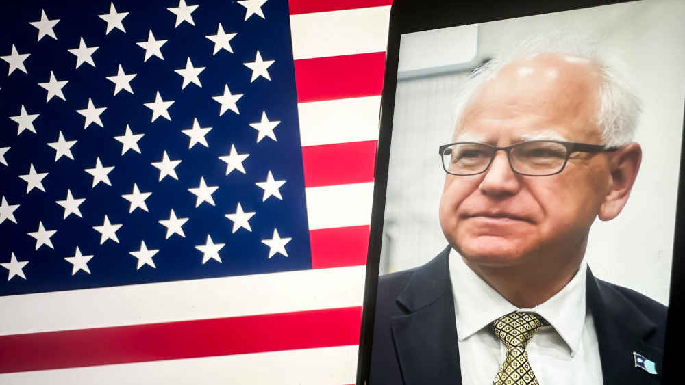 Tim Walz, ist Kandidat für das Amt des US-Vizepräsidenten