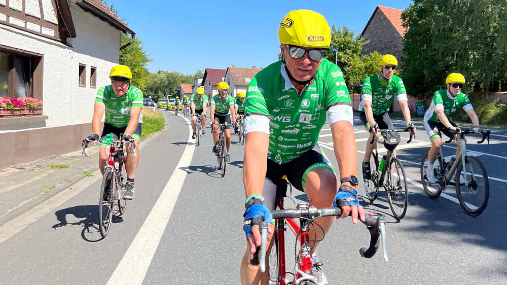 Die Spendenaktion "Tour der Hoffnung" (2022) zugunsten krebskranker Kinder