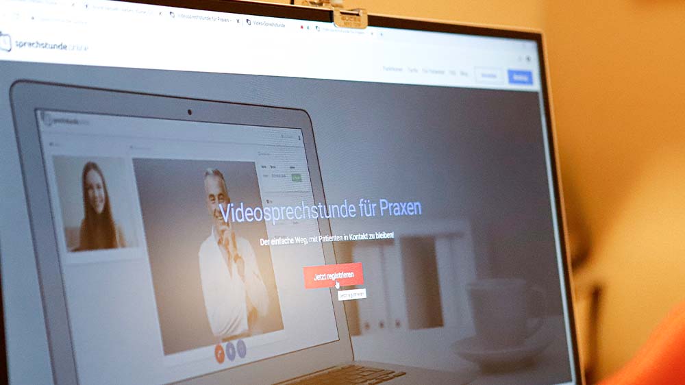 Während Corona waren ärztliche Videosprechstunden an der Tagesordnung