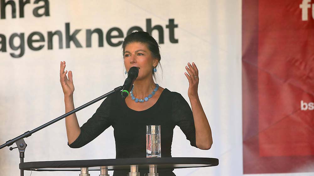 Wahlkampf-Modus On! Sahra Wagenknecht tourt derzeit durch Ostdeutschland