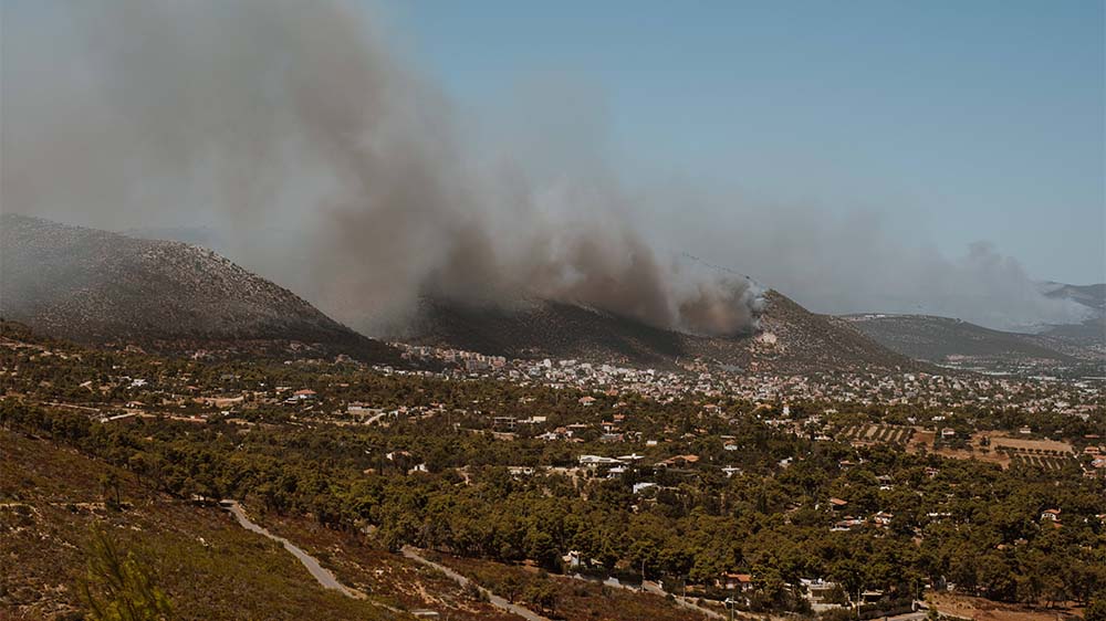 Image - Verheerende Brände in Griechenland – auch Klöster betroffen