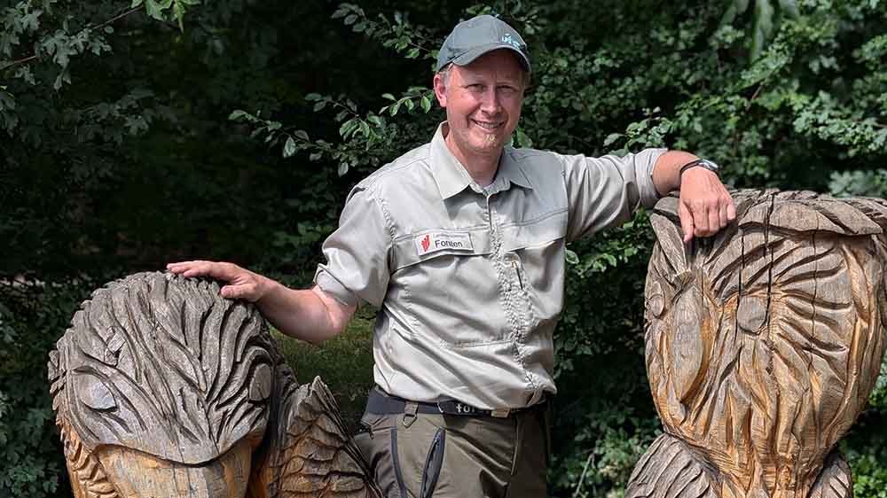 Förster Achim Klausner wirbt auf Instagram für seinen Wald