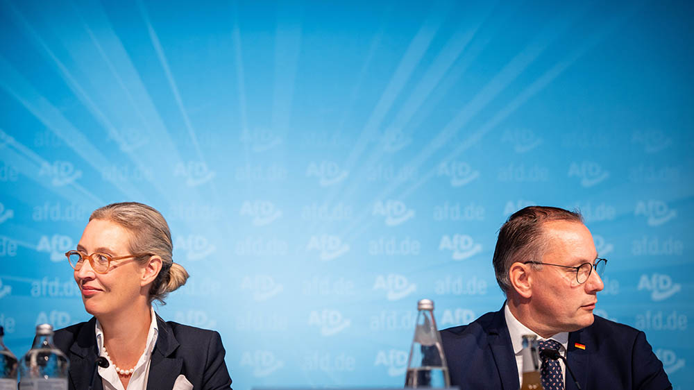 Wohin führt der Weg? Nach den Erfolgen für die AfD mit Alice Weidel und Tino Chrupalla sorgt sich die Zvilgesellschaft