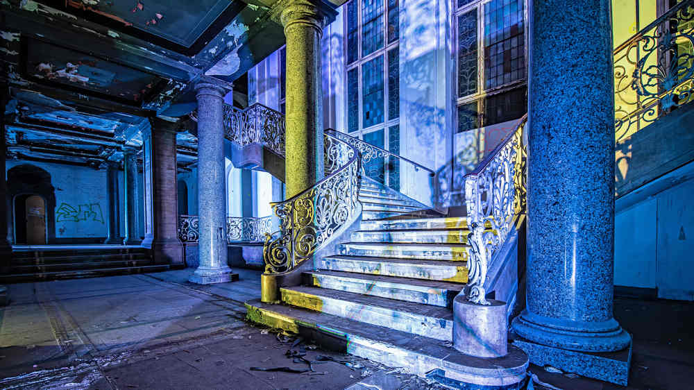 Das alte Frankfurter Polizeipräsidium gilt als Lost Place