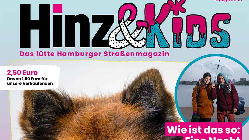 So sieht das neue Magazin "Hinz&Kids" aus