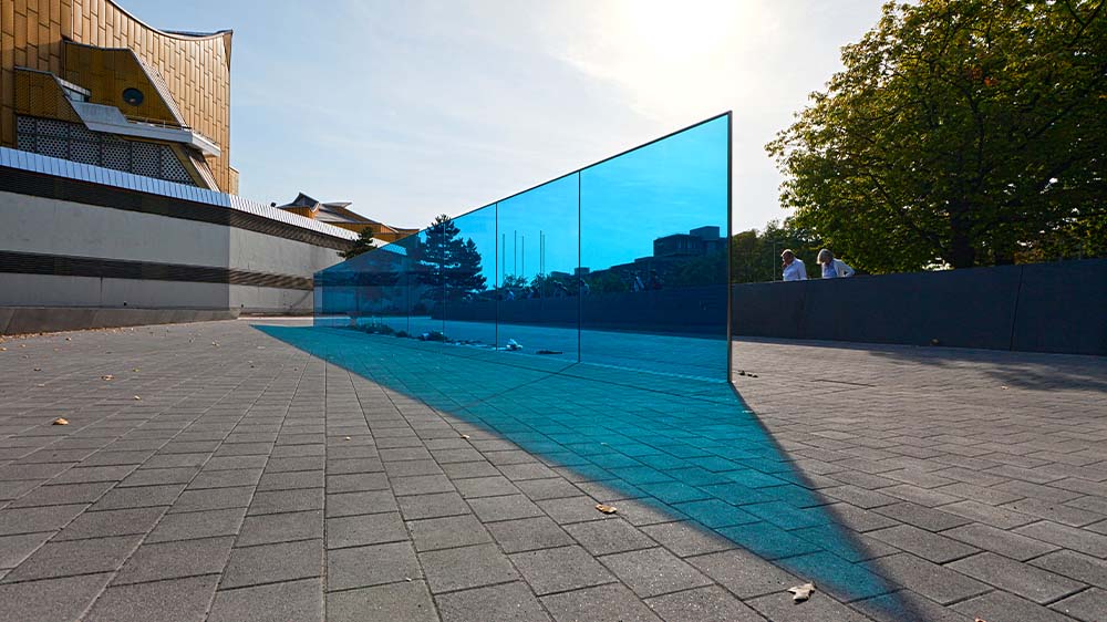 Denkmal für die Opfer der nationalsozialistischen "Euthanasie"-Morde in der Nähe der Berliner Philharmonie