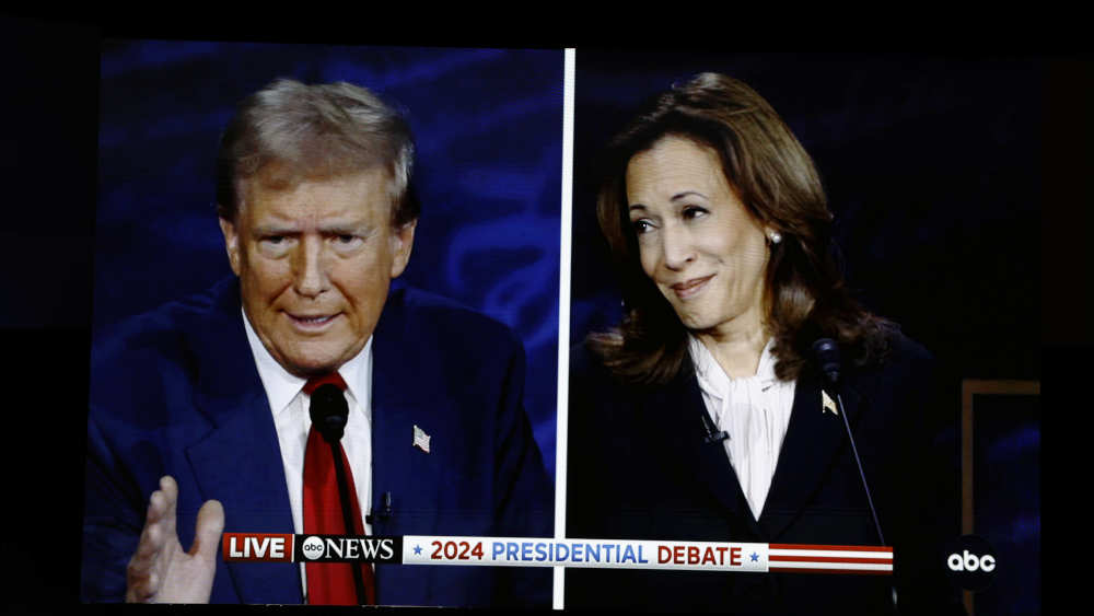 Präsidentschaftskandidat Trump wiederholte die Lüge im Fernsehduell mit Kamala Harris, dasshaitianische Migranten in den USA Haustiere stehlen und essen würden