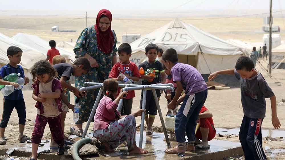 Ein neues Konzept zur humanitären Hilfe, wie hier im nordirakischen Erbil, hat die Bundesregierung vorgestellt