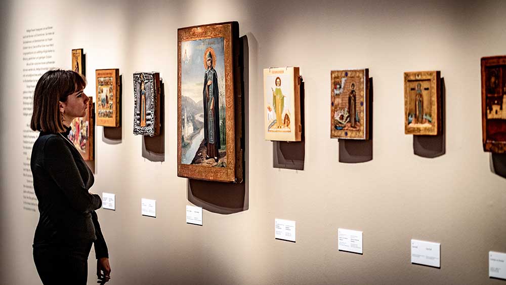 Das Frankfurter Ikonenmuseum zeigt die Ausstellung "Heilige Frauen"
