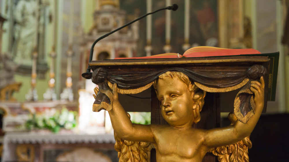 Eine Dialogpredigt erhält den diesjährigen Ökumenischen Predigtpreis (Symbolbild)