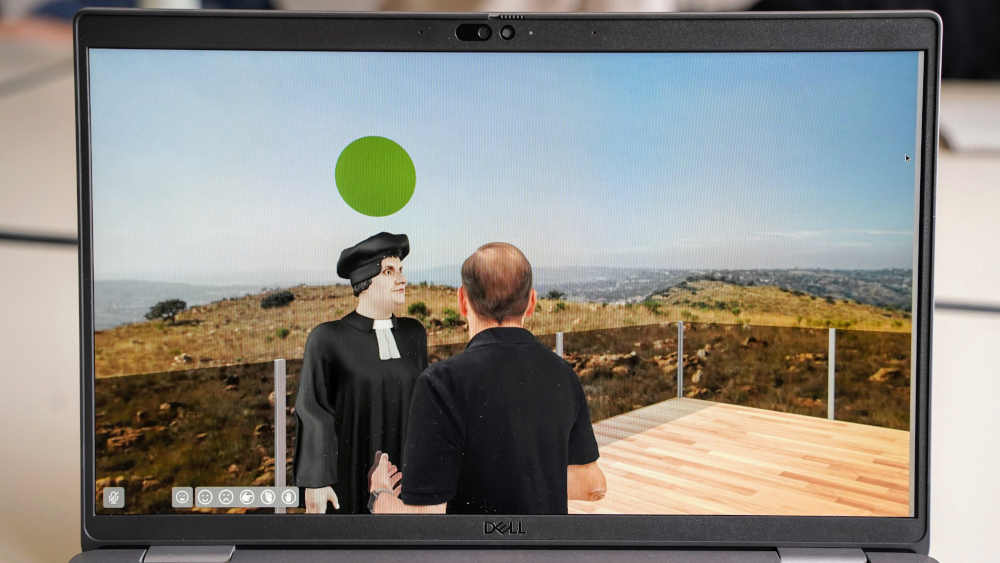 Die Evangelische Kirche im Rheinland hat einen 3-D-Luther-Avatar programmiert 