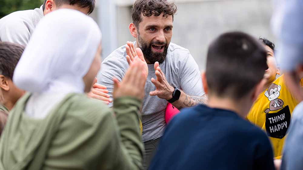 Bei "TeamUp" behalten die Kinder ihren Freiraum