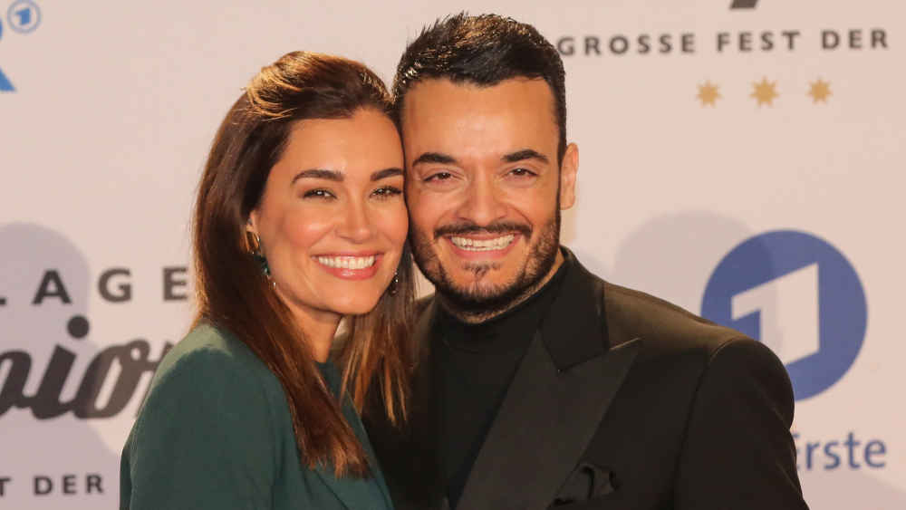 Model Jana Ina mit Ehemann Sänger Giovanni Zarrella