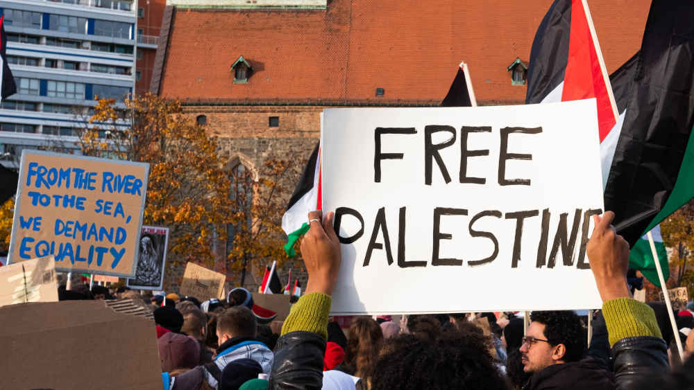 Pro-Palästina Demonstration in Berlin