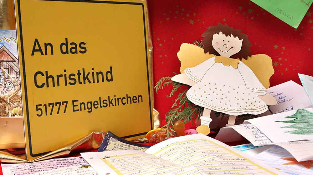 Image - Voller Briefkasten beim Christkind in Engelskirchen