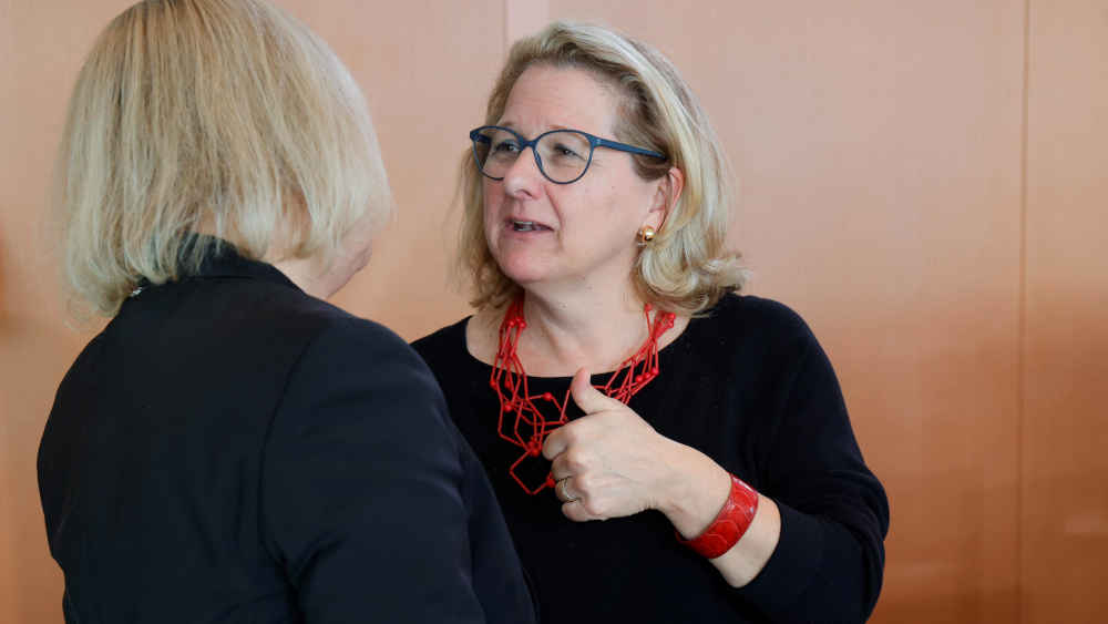 Bundesentwicklungsministerin Svenja Schulze (SPD) lehnt Vorschläge ab, ihr Ministerium aufzulösen und in ein anderes zu integrieren