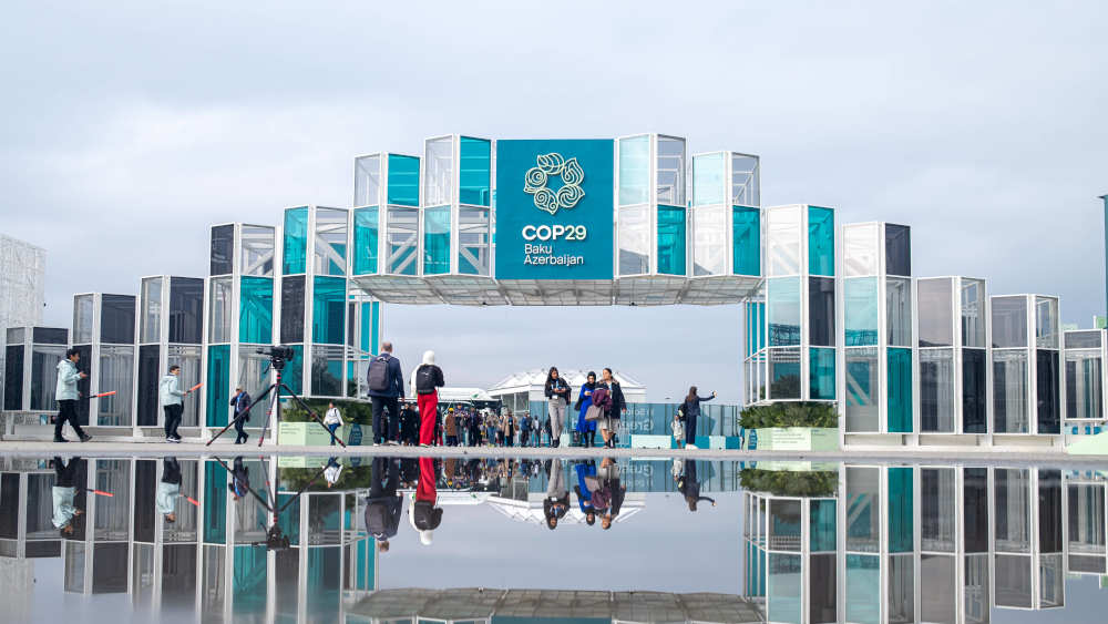 Auf der COP29 in Baku engagieren sich auch katholische Jugendliche für den Klimaschutz.