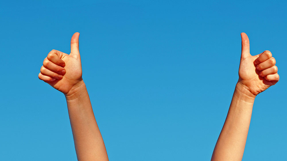 Image - Daumen nach oben: Sieben gute Nachrichten aus 2024