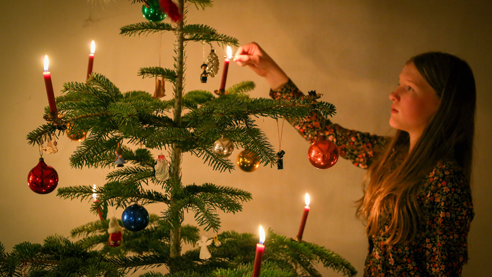 Schon der Weihnachtsbaum kann für Kinder ein Wunder sein.
