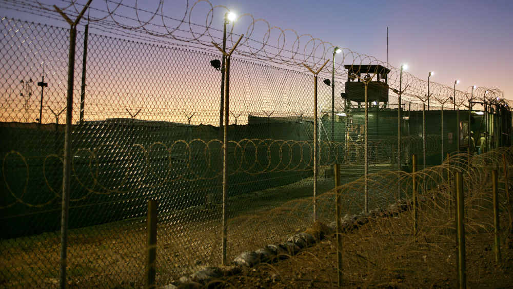 Das Gefangenenlager Camp Delta der US-Marinebasis Guantanamo Bay auf Kuba 