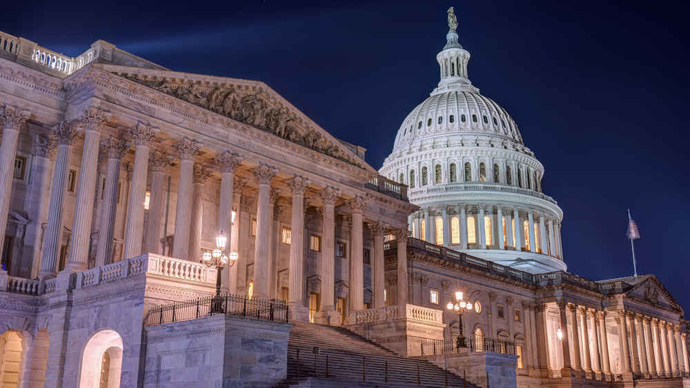 Das Capitol der Vereinigten Staaten in Washington