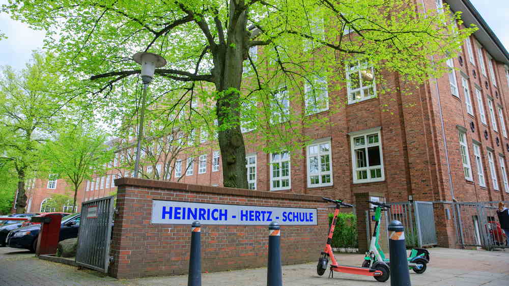 Die Heinrich-Hertz-Schule in Hamburg hat eine Podiumsdiskussion abgesagt (Archiv)