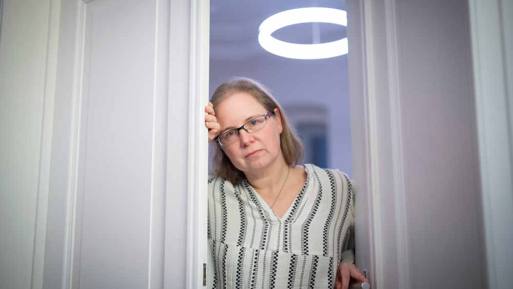 Edith Gerlach ist an Long Covid erkrankt, kann nicht mehr arbeiten