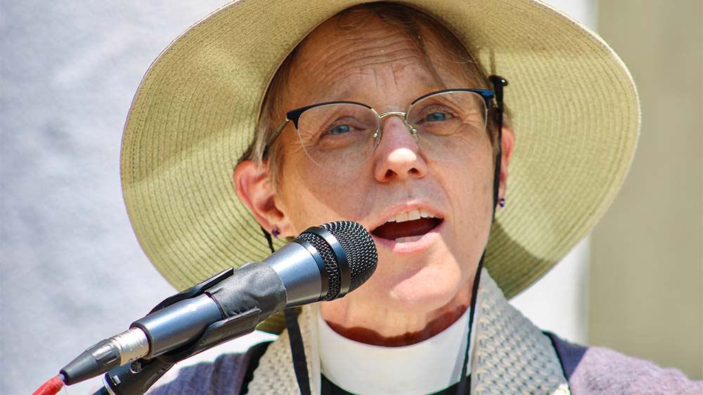 Die Bischöfin Mariann Edgar Budde fand klare Worte gegenüber Trump (Archiv)