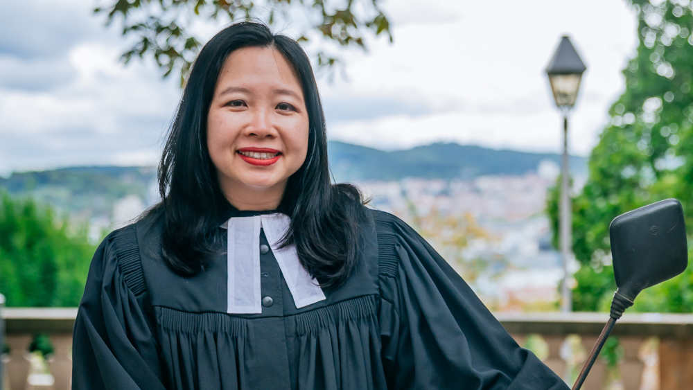 Pfarrerin Vinh An Vu von der Evangelischen Gesamtkirchengemeinde Hedelfingen-Rohracker-Frauenkopf