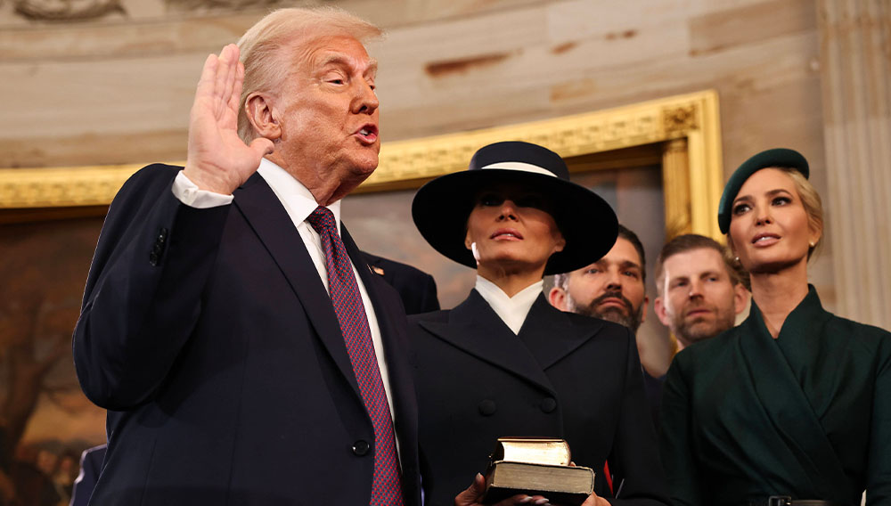 Image - Donald Trump ist wieder Präsident der USA