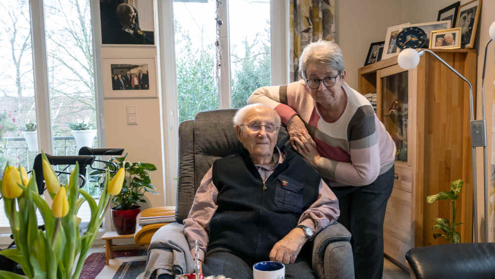 Albrecht Weinberg wird im März 100 Jahre alt. Er hat Auschwitz, Mittelbau-Dora, Neuengamme und Bergen-Belsen überlebt