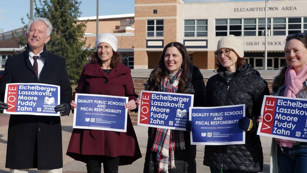 Nach monatelangem Wahlkampf liegt die Entscheidung für die neu zu wählenden Mitglieder des Schulausschusses in Elizabethtown in den Händen der Wählerinnen und Wähler