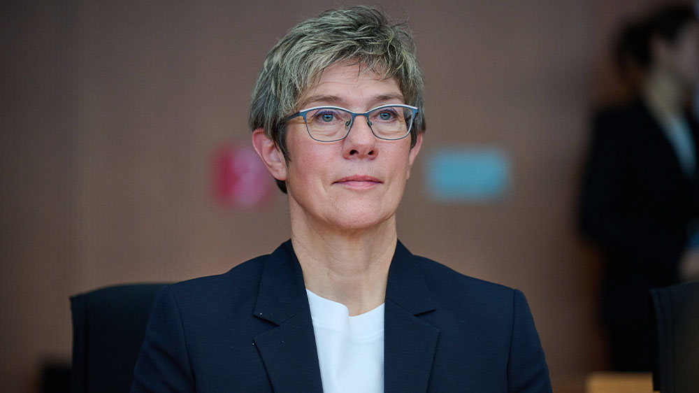 Die ehemalige Verteidigungsministerin Annegret Kramp-Karrenbauer (CDU)