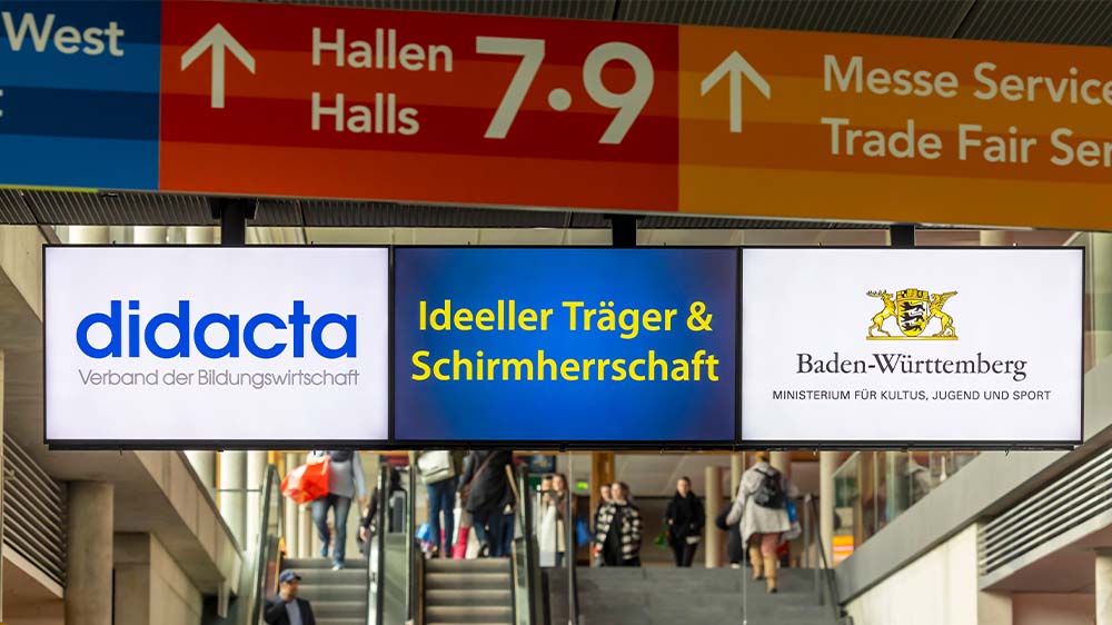 Europas größte Bildungsmesse: Die "Didacta" in Stuttgart