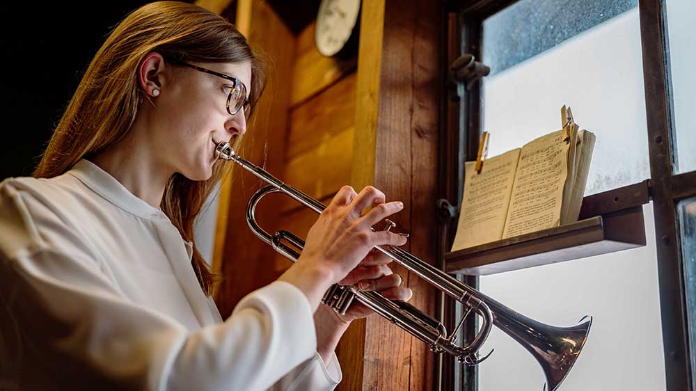 Neele Fokken ist die neue Türmerin am Hamburger Michel
