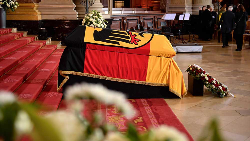 Mit einem Staatsakt ist der verstorbene Ex-Bundespräsident Horst Köhler gewürdigt worden