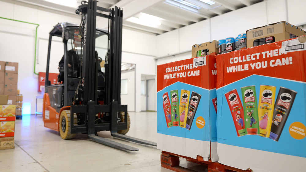 Tafel-Verteilzentrum in Springe bei Hannover