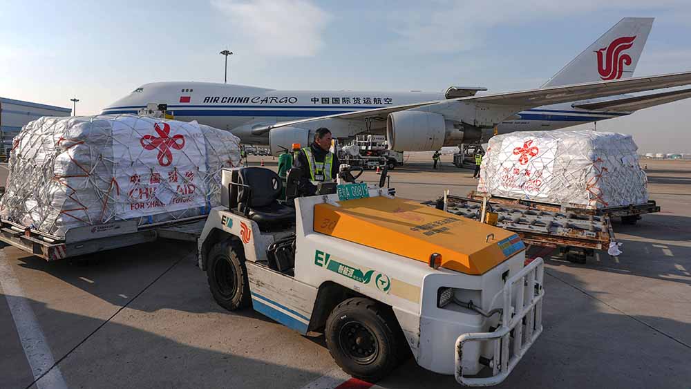 Aus China sind Hilfslieferungen nach Myanmar unterwegs