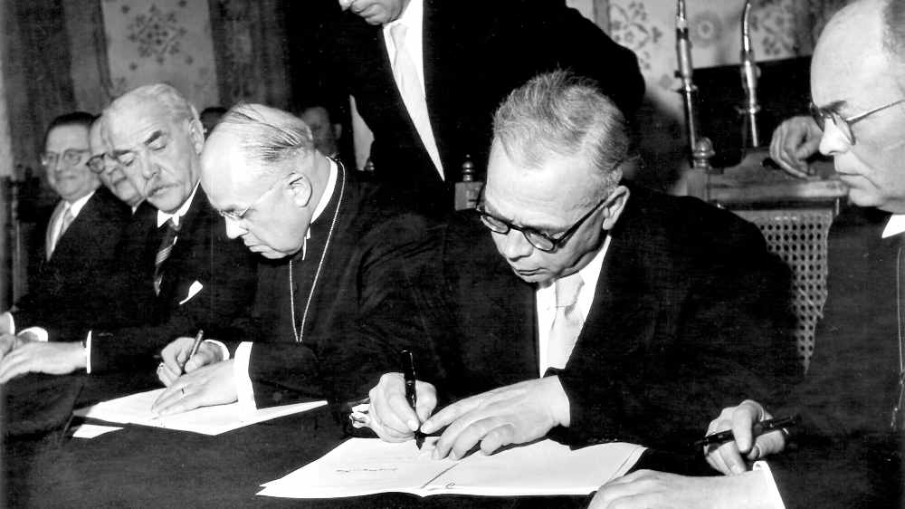 Der Loccumer Vertrag regelt die rechtlichen Beziehungen zwischen dem Land Niedersachsen und fünf evangelischen Landeskirchen