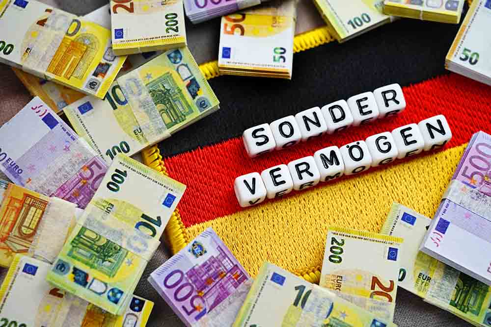 Das beschlossene Sondervermögen umfasst eine gigantische Summe, die mit Schulden finanziert wird