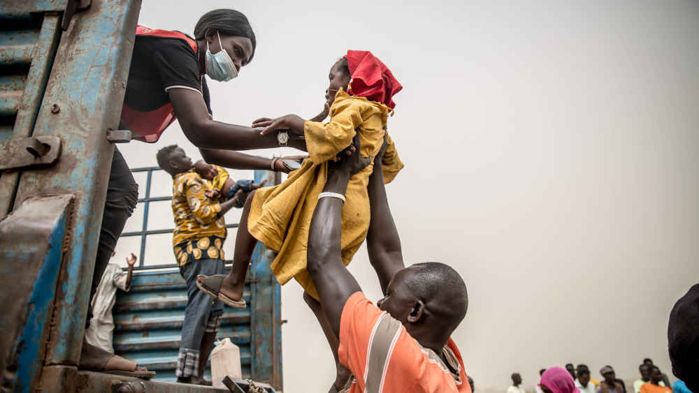 Kinder im Sudan sind dringend auf humanitäre Hilfe angewiesen