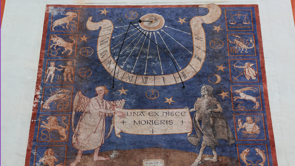 Sonnenuhr Kloster Andechs (Bayern)