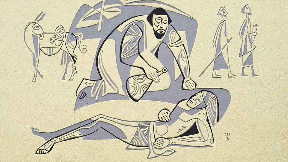 Die Nächstenliebe ist nicht wörtlich zu nehmen. Sie umfasst nämlich alle Menschen, die Hilfe brauchen