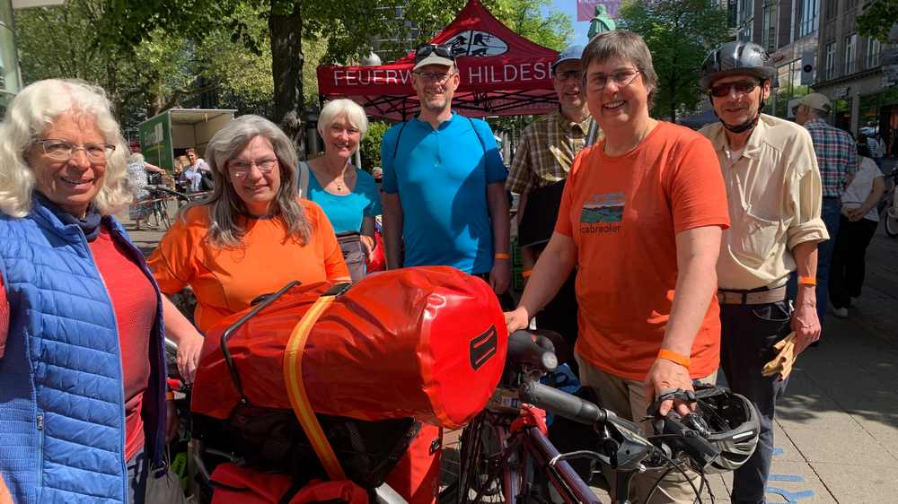 Image - 600 Kilometer zum Kirchentag geradelt