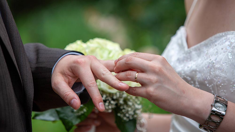 Wie die Begriffe "Hochzeit" und "Segen" verwendet werden, erklären wir hier