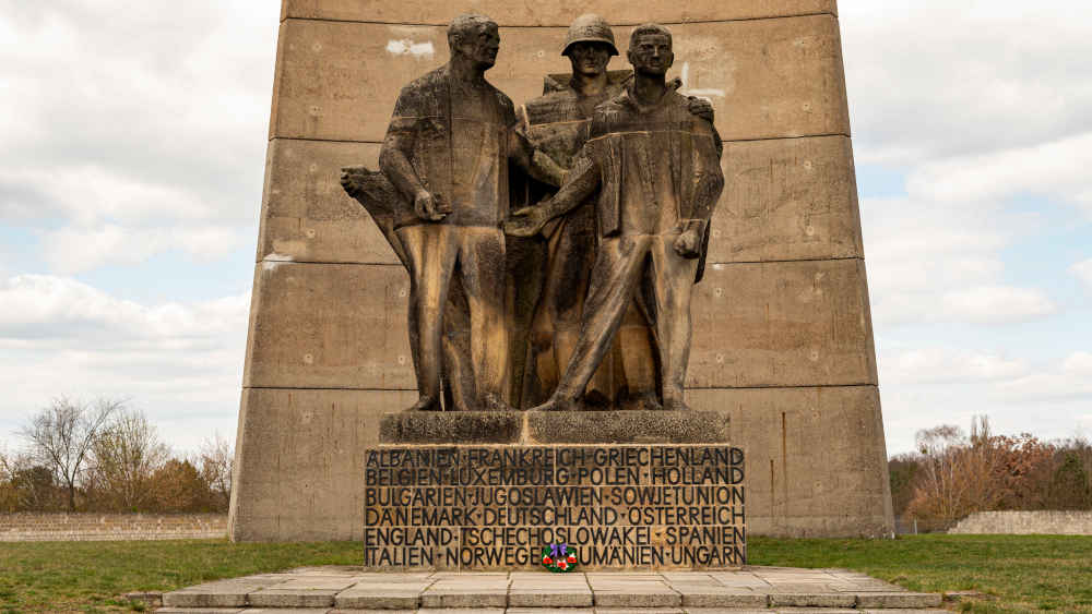 Mahnmal auf dem ehemaligen NS-Konzentrations- und Arbeitslager Sachsenhausen