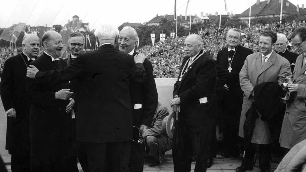 Vom 12.-16.8.1959 fand in München unter der Losung "Ihr sollt mein Volk sein" der 9. Deutsche Evangelische Kirchentag statt