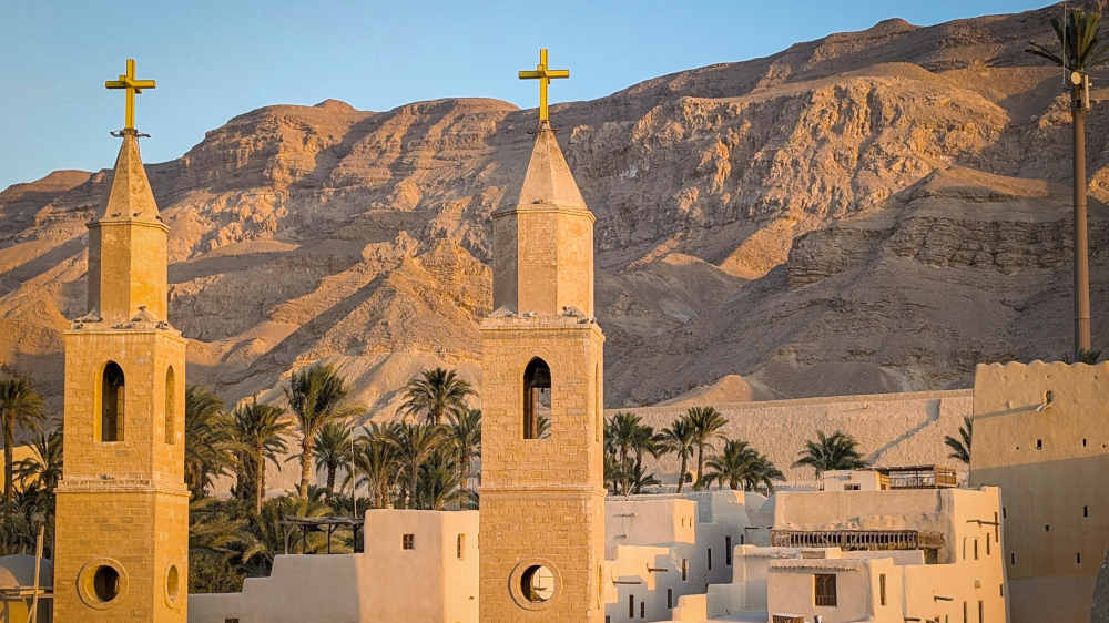 Das St. Antonius Kloster in der ägyptischen Wüste