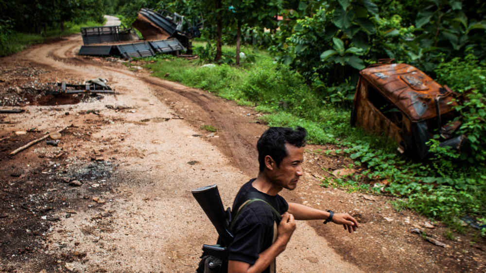 Weite Gebiete Myanmars sind stark durch Landminen und nicht explodierte Bomben verseucht